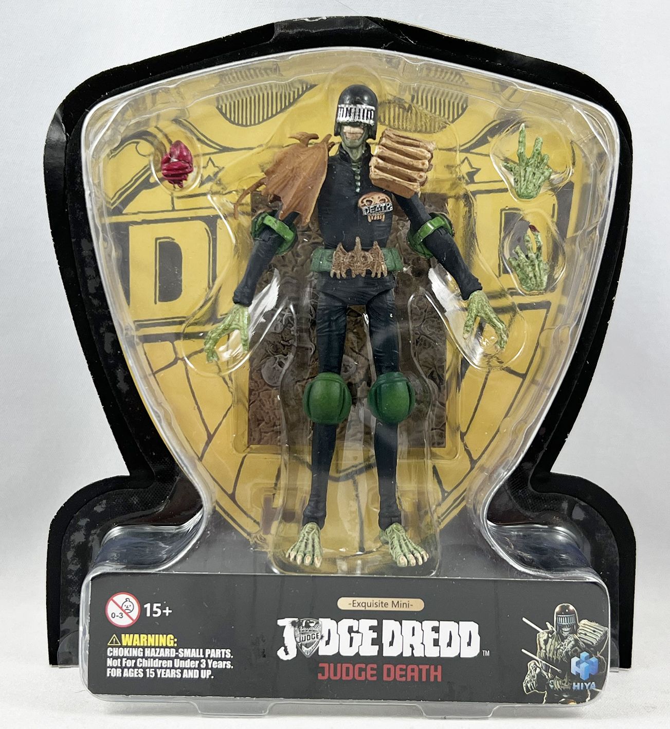 HIYA TOYS JUDGE DREDD 1:18 SCALE ACTION FIGURES - JUDGE DEATH