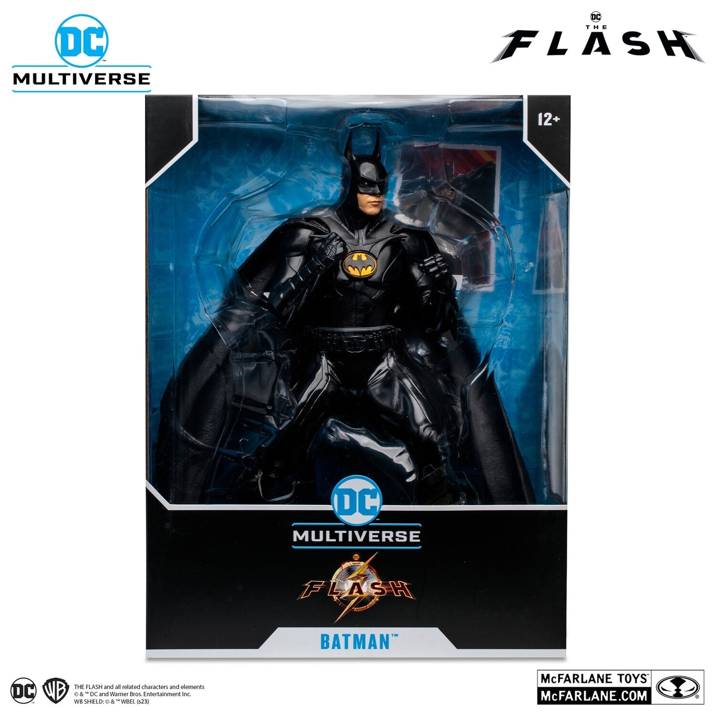 McFarlane Toys DC Multiverse The Flash Movie Batman (Michael Keaton) 12" Statue