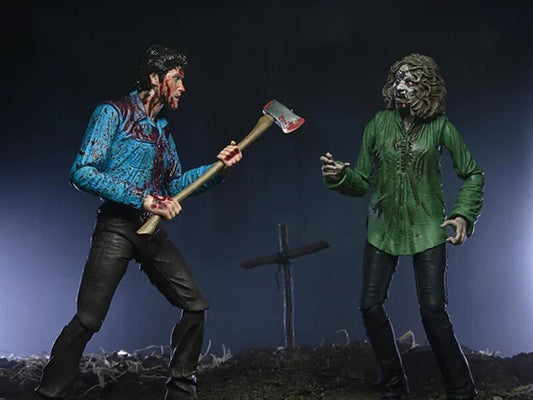 NECA Evil Dead Ultimate Bloody Ash and Cheryl Williams 2 Pack