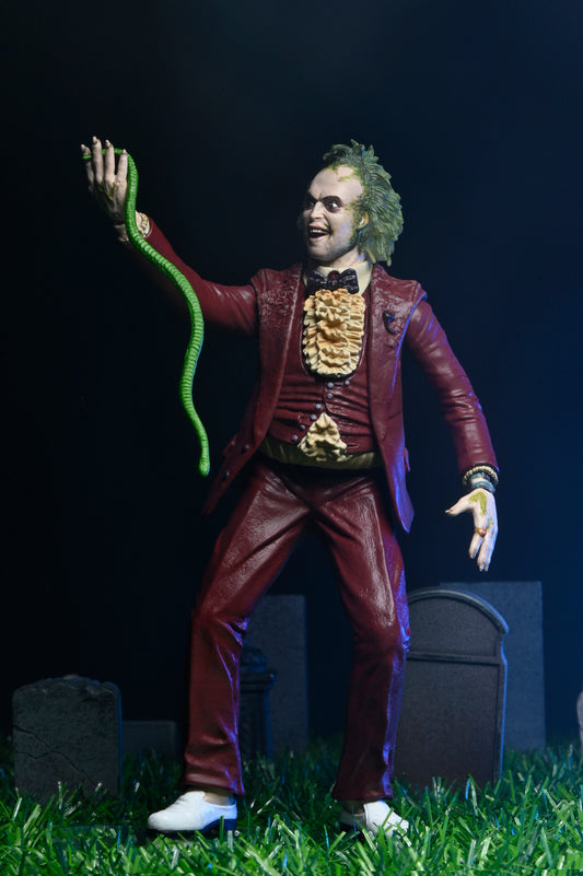 NECA Beetlejuice (1988) Red Tuxedo