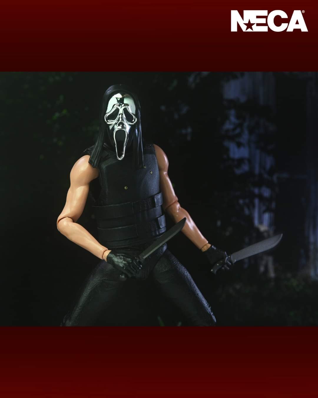NECA Ultimate Scream Ghost Face Inferno Action Figure