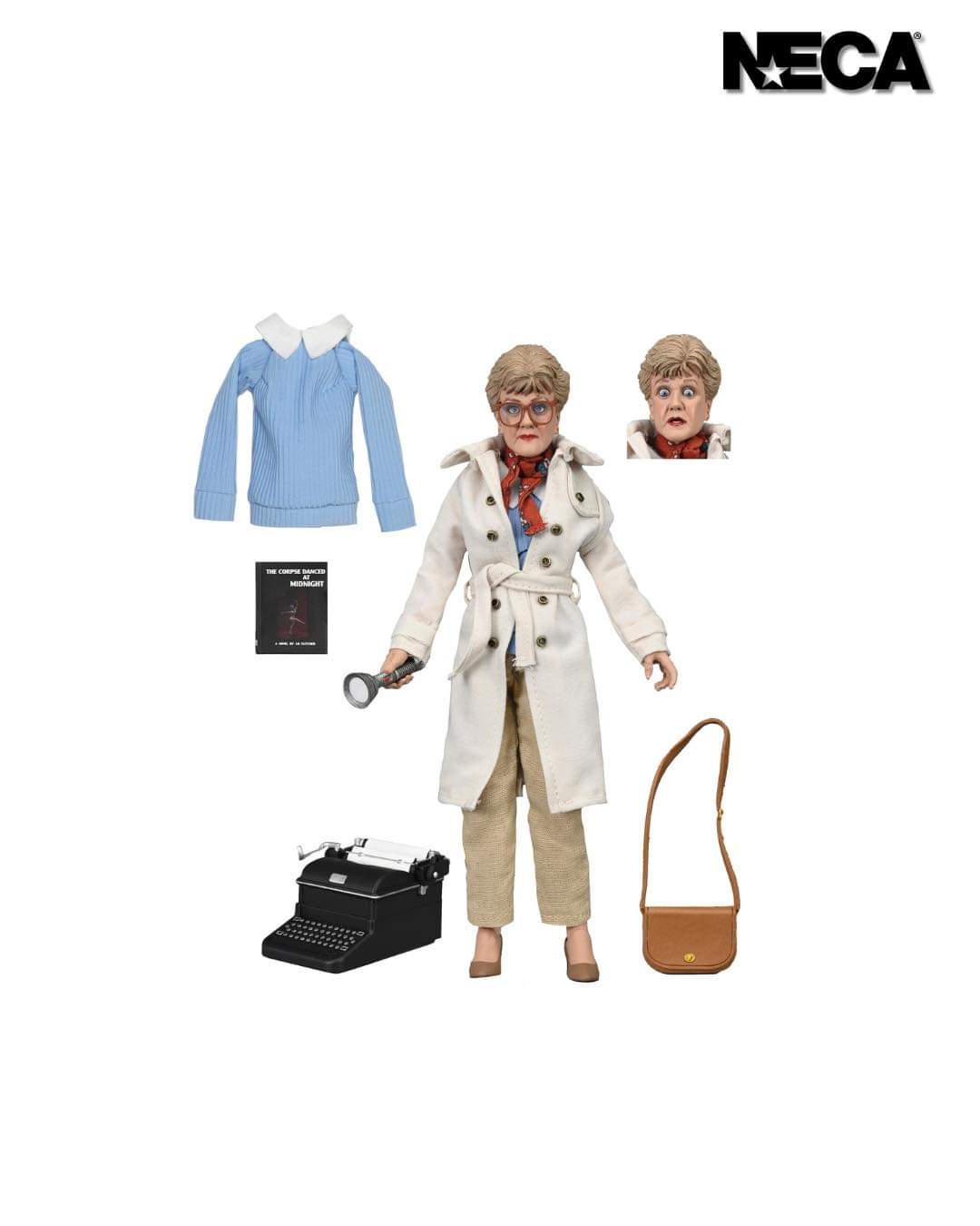 NECA Murder She Wrote Jessica Fletcher Clothed Action Figure