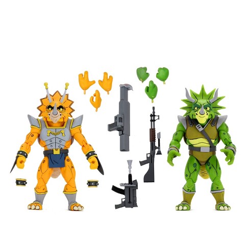 NECA TMNT Cartoon Captain Zarax and Zork Action Figure 2-Pack