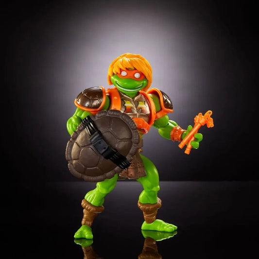 MOTU x TMNT: Turtles of Grayskull Action Figure Michelangelo