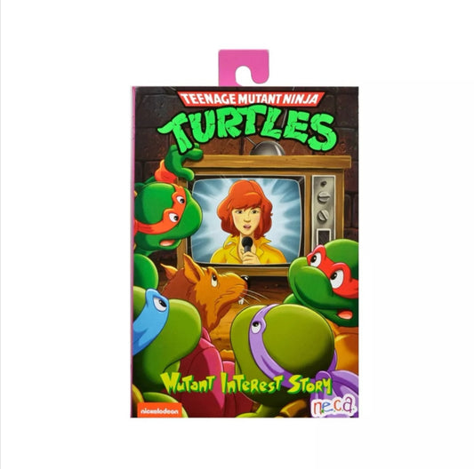 NECA TMNT Cartoon April O'Neil Action Figure