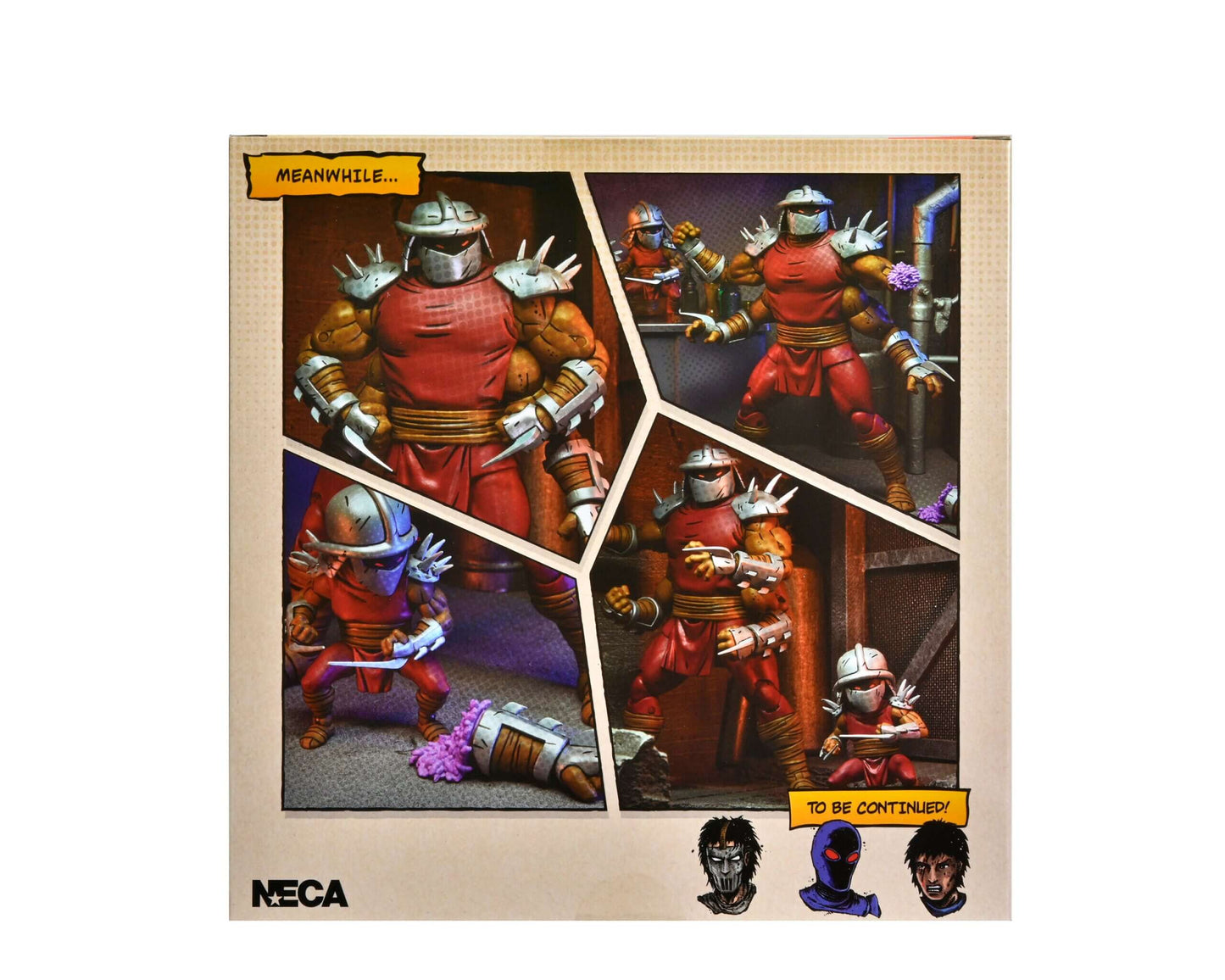 Pre-order June/July 2023 NECA Teenage Mutant Ninja Turtles Shredder Clone & Mini Shredder Mirage Comics