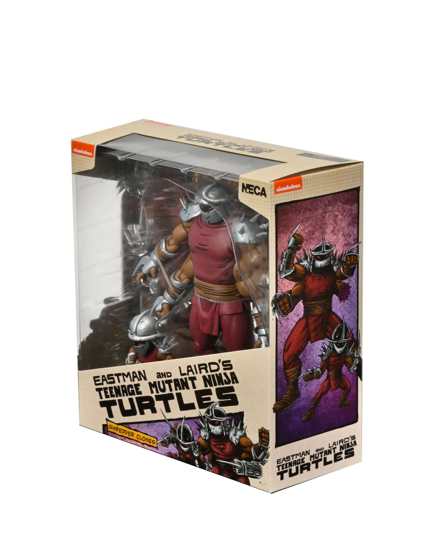 Pre-order June/July 2023 NECA Teenage Mutant Ninja Turtles Shredder Clone & Mini Shredder Mirage Comics