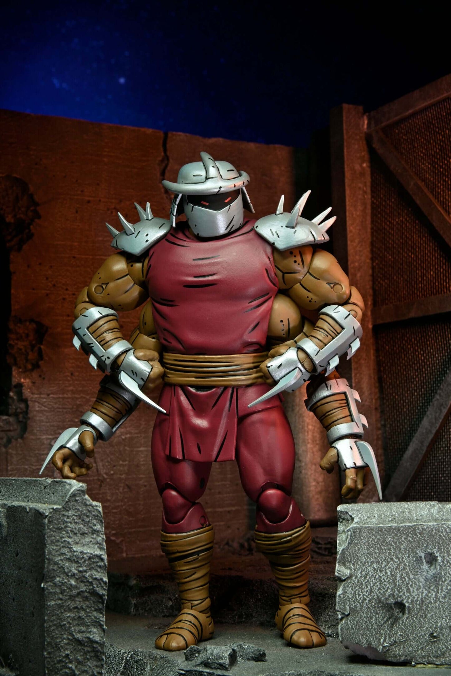 Pre-order June/July 2023 NECA Teenage Mutant Ninja Turtles Shredder Clone & Mini Shredder Mirage Comics