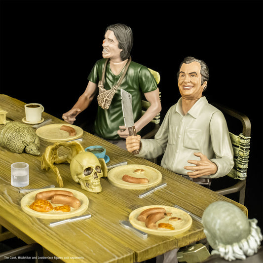 Trick or Treat Studios Texas Chainsaw Massacre 1974 Dinner Scene Playset