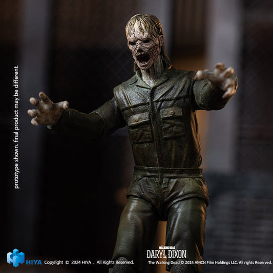 Pre-order August (End) 2025 The Walking Dead Exquisite Mini Action Figure 1/18 Daryl Dixon Dark Eyes Walker 11 cm