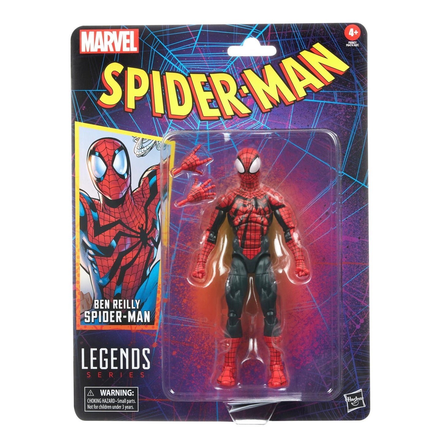 Hasbro Marvel Legends Series Ben Reilly Spider-Man