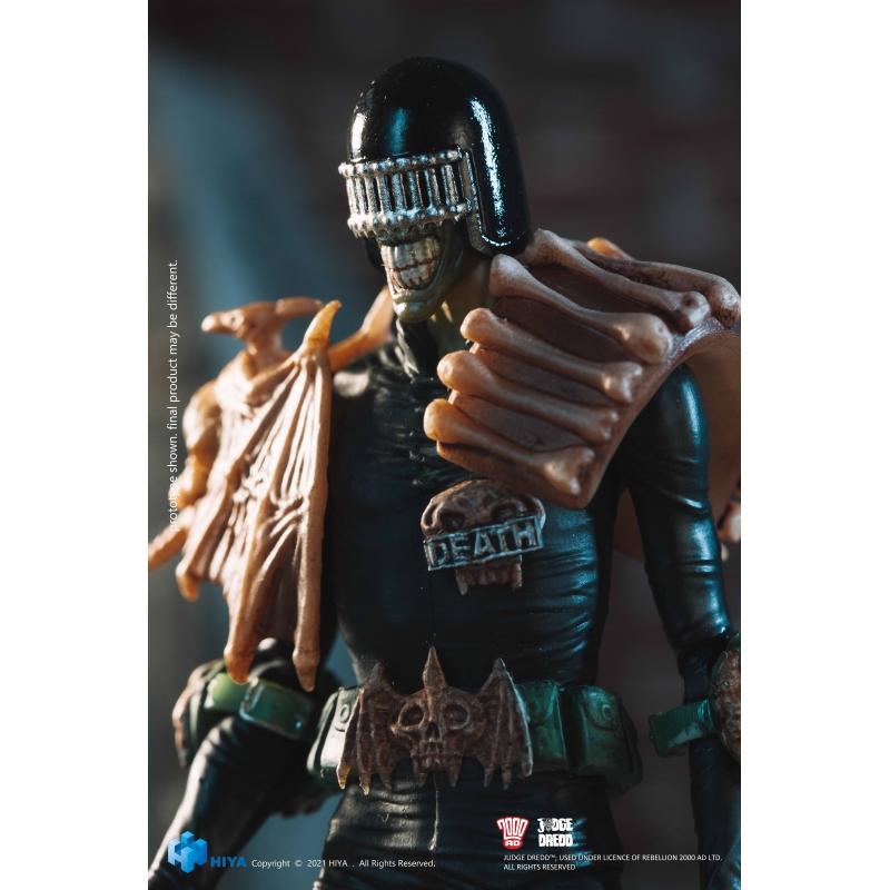 HIYA TOYS JUDGE DREDD 1:18 SCALE ACTION FIGURES - JUDGE DEATH