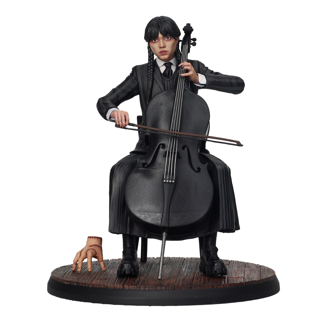 Pre-order September 2024 WEDNESDAY WITH CELLO 15CM PVC FIGURE