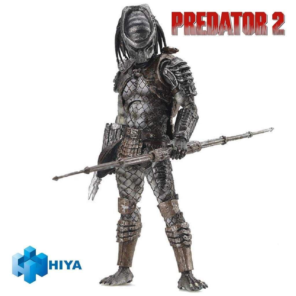 PREDATOR 2 WARRIOR PREDATOR 1:18 PREVIEWS EXCLUSIVE ACTION FIGURE FROM HIYA TOYS
