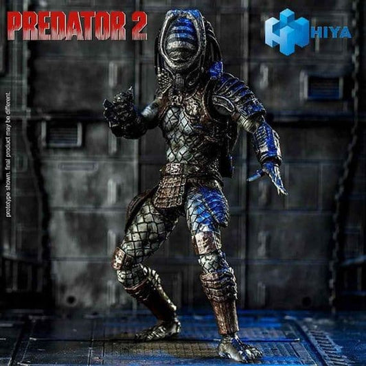 PREDATOR 2 WARRIOR PREDATOR 1:18 PREVIEWS EXCLUSIVE ACTION FIGURE FROM HIYA TOYS