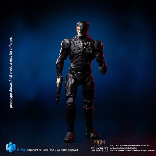 HIYA Exquisite Mini Series 1/18 ROBOCOP 2014 - Battle Damage ROBOCOP Action Figure