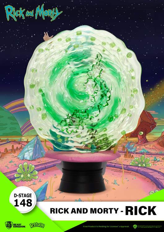Rick and Morty - Rick D-Stage 6" PVC Diorama Statue
