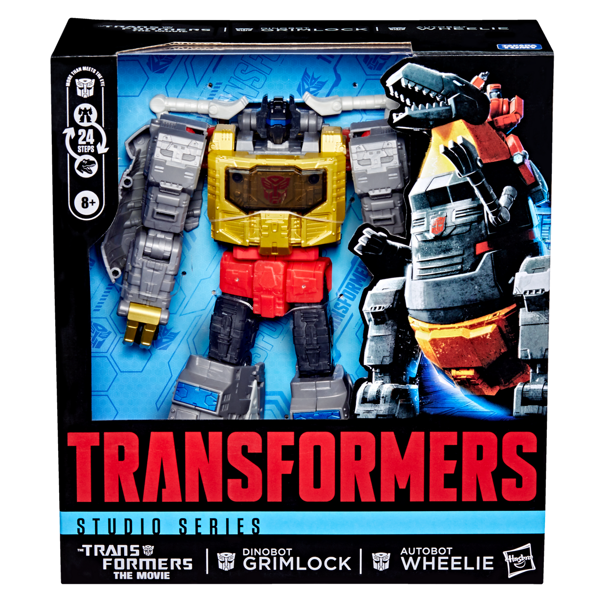 Transformers Studio Series: The Movie Dinobot Grimlock and Autobot Wheelie