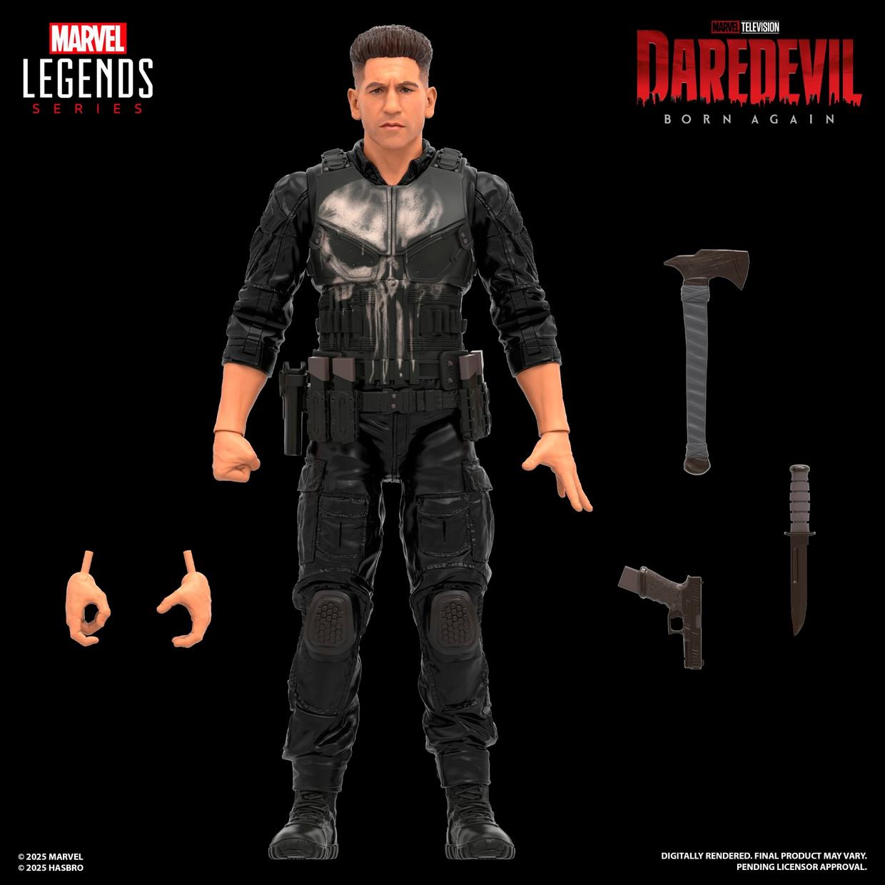 Marvel Legends Series Action Figure Daredevil: Born Again Punisher