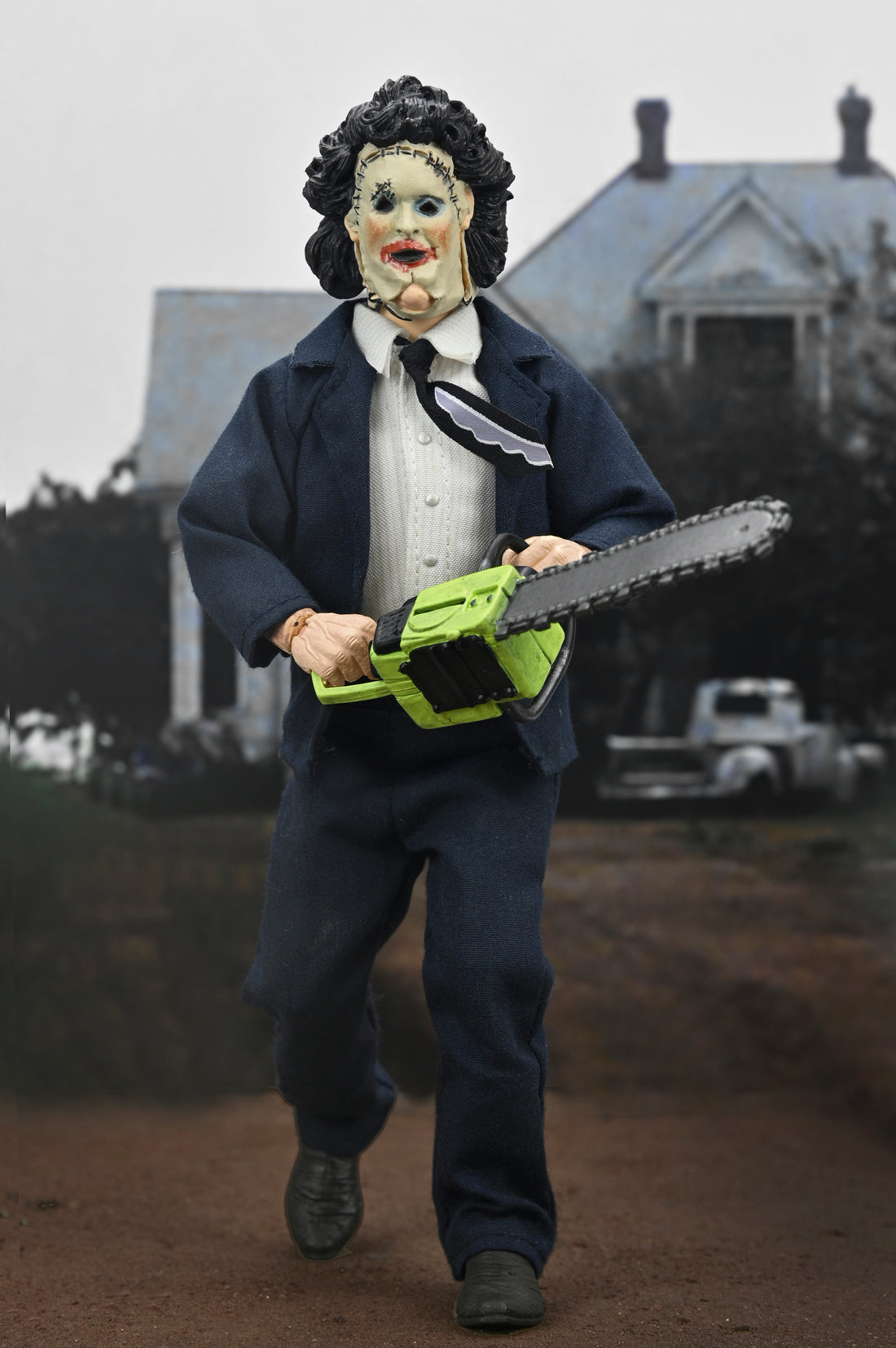 Texas Chainsaw Massacre: 50th Anniversary: Clothed Action Figure: Leatherface (Pretty Woman Mask)