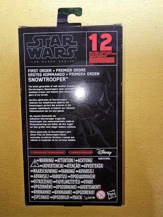 Star Wars First Order Snowtrooper