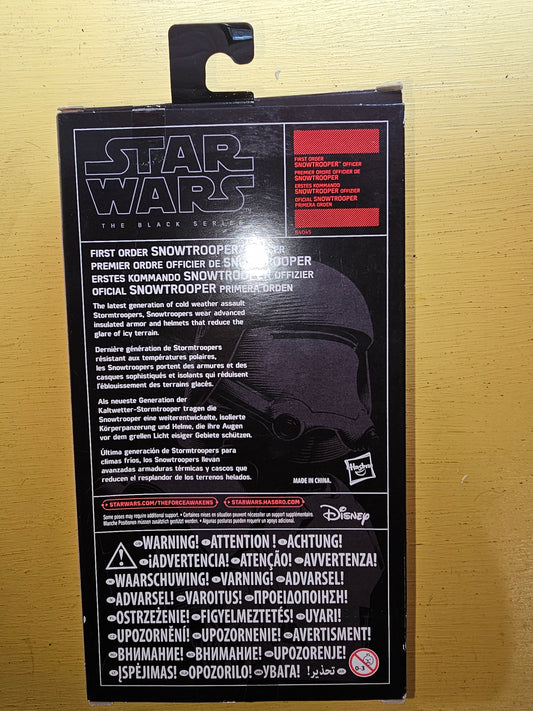 Star Wars First Order Snowtrooper Officer
