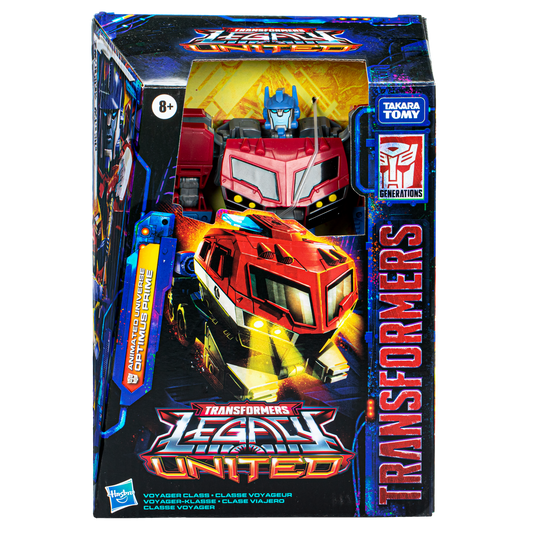 Transformers Legacy United Voyager Class Animated Universe Optimus Prime