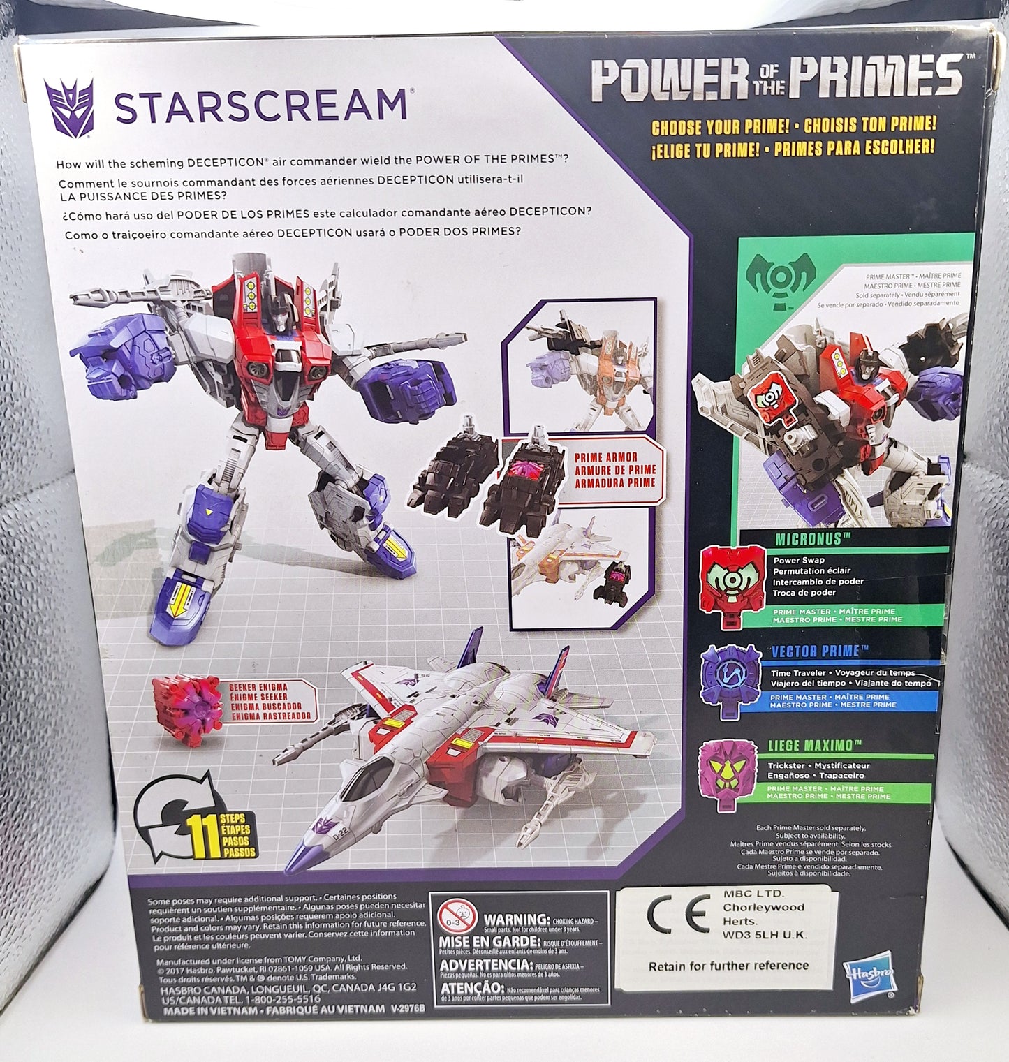 Transformers Power of The Primes Starscream