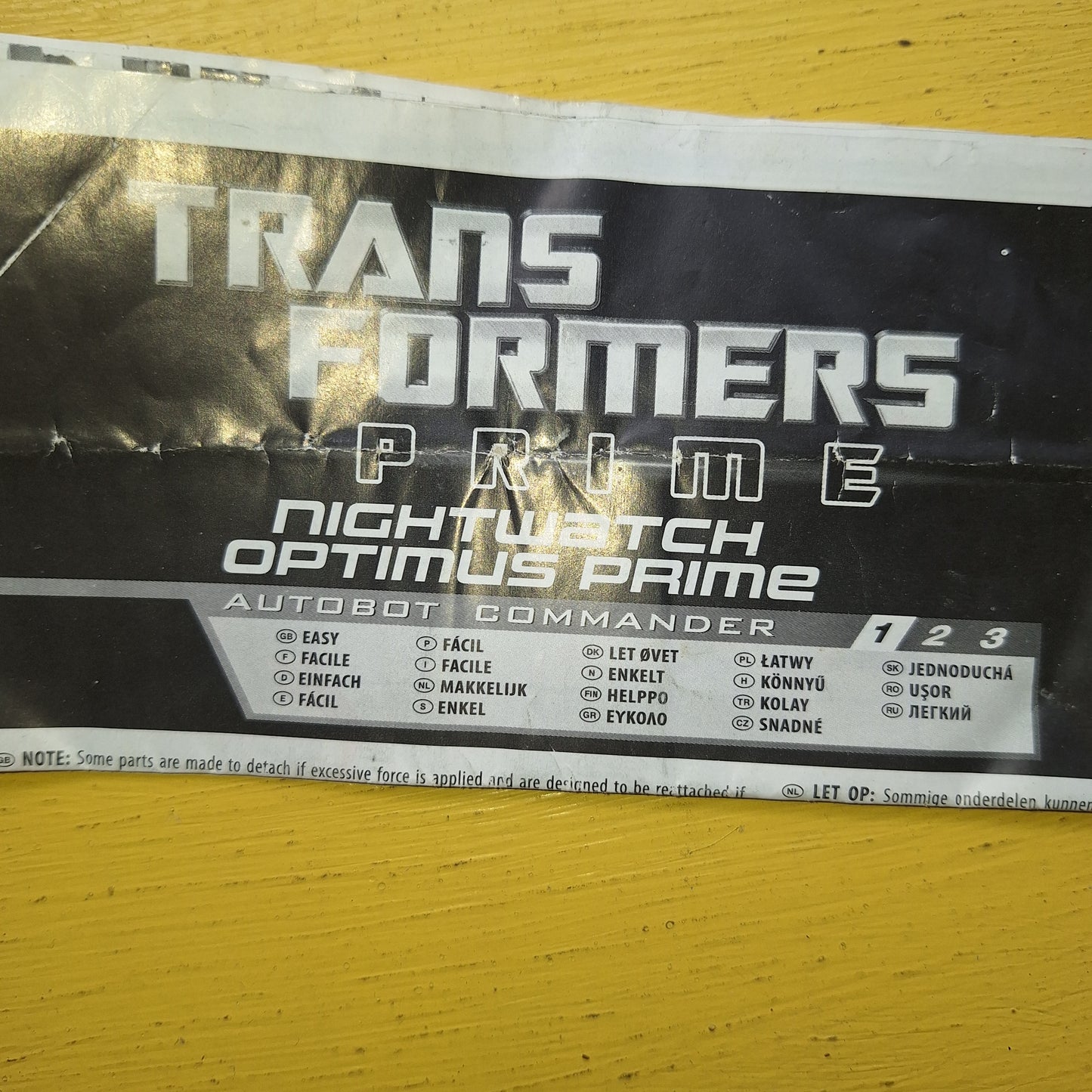 Transformers Cyberverse Optimus Prime Nightwatch