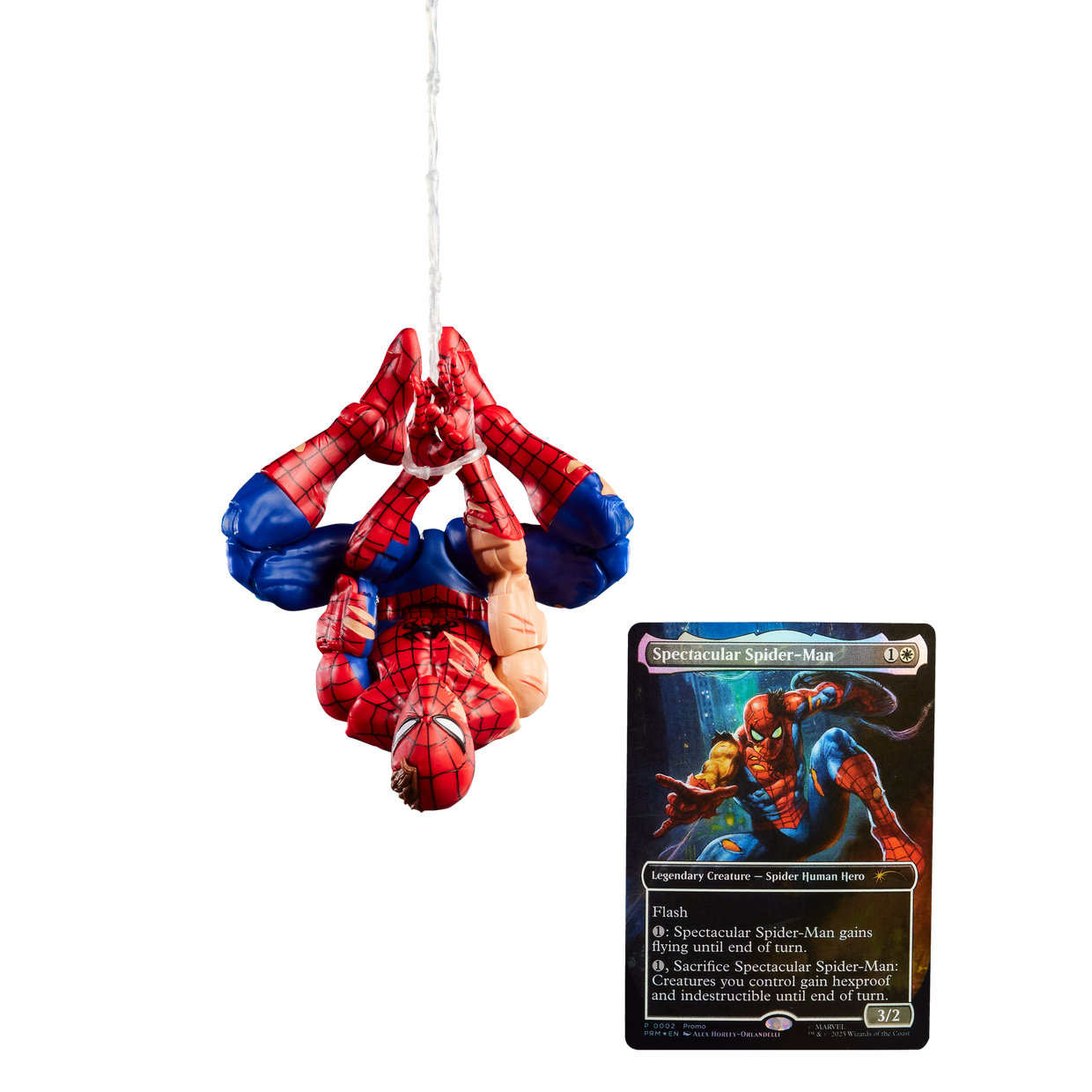 Marvel Legends Series Magic: The Gathering Battle-Damaged Spider-Man