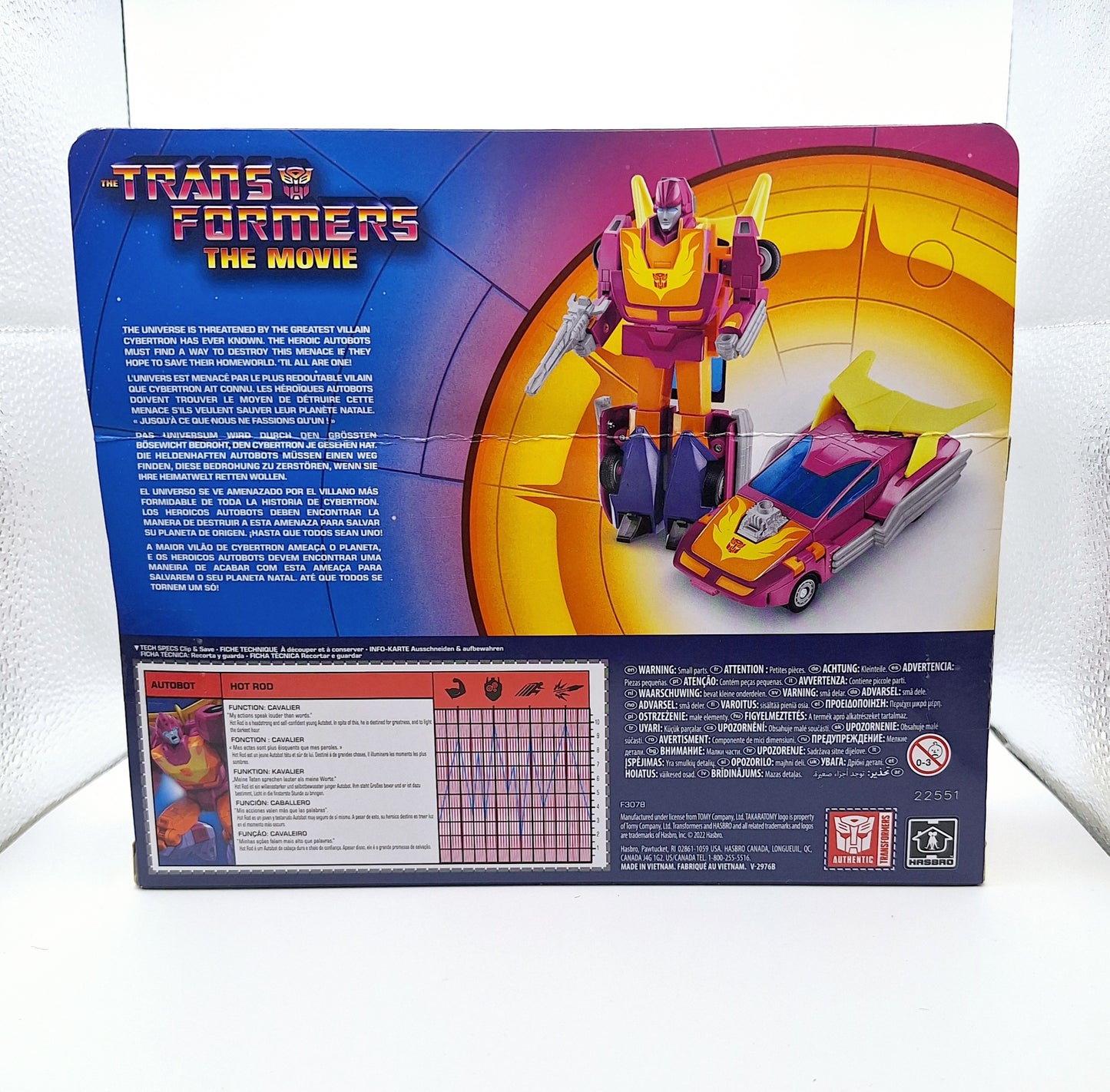 Transformers The Movie Hot Rod