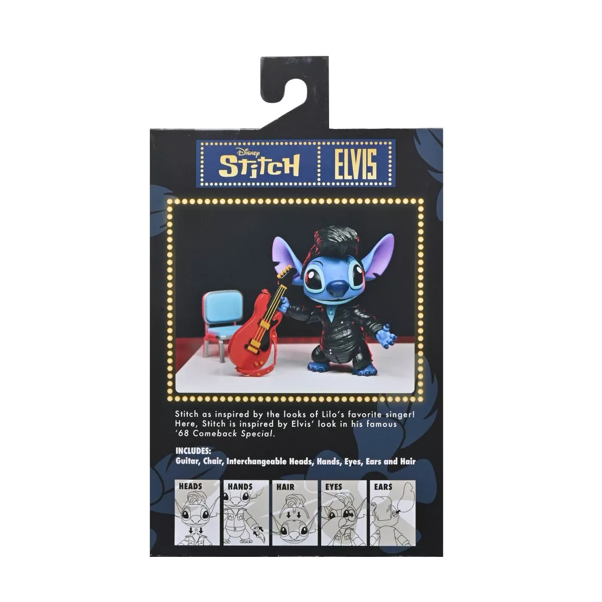 NECA Disney Lilo & Stitch Ultimate Elvis Singer