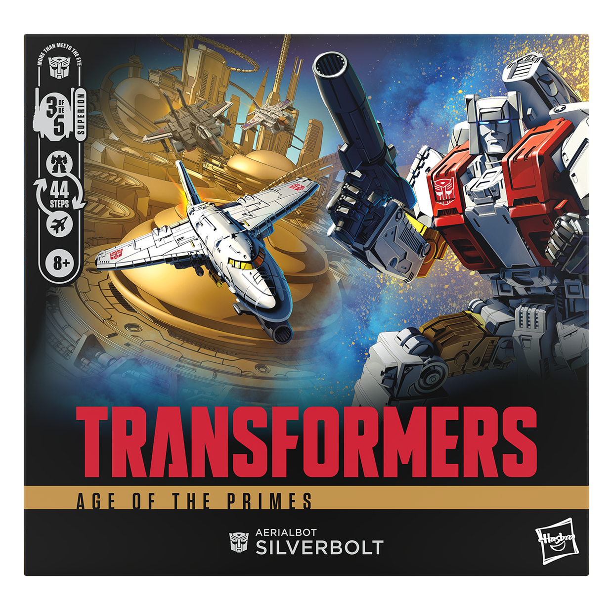 Transformers Age of the Primes Action Figure Commander Class Aerialbot Silverbolt