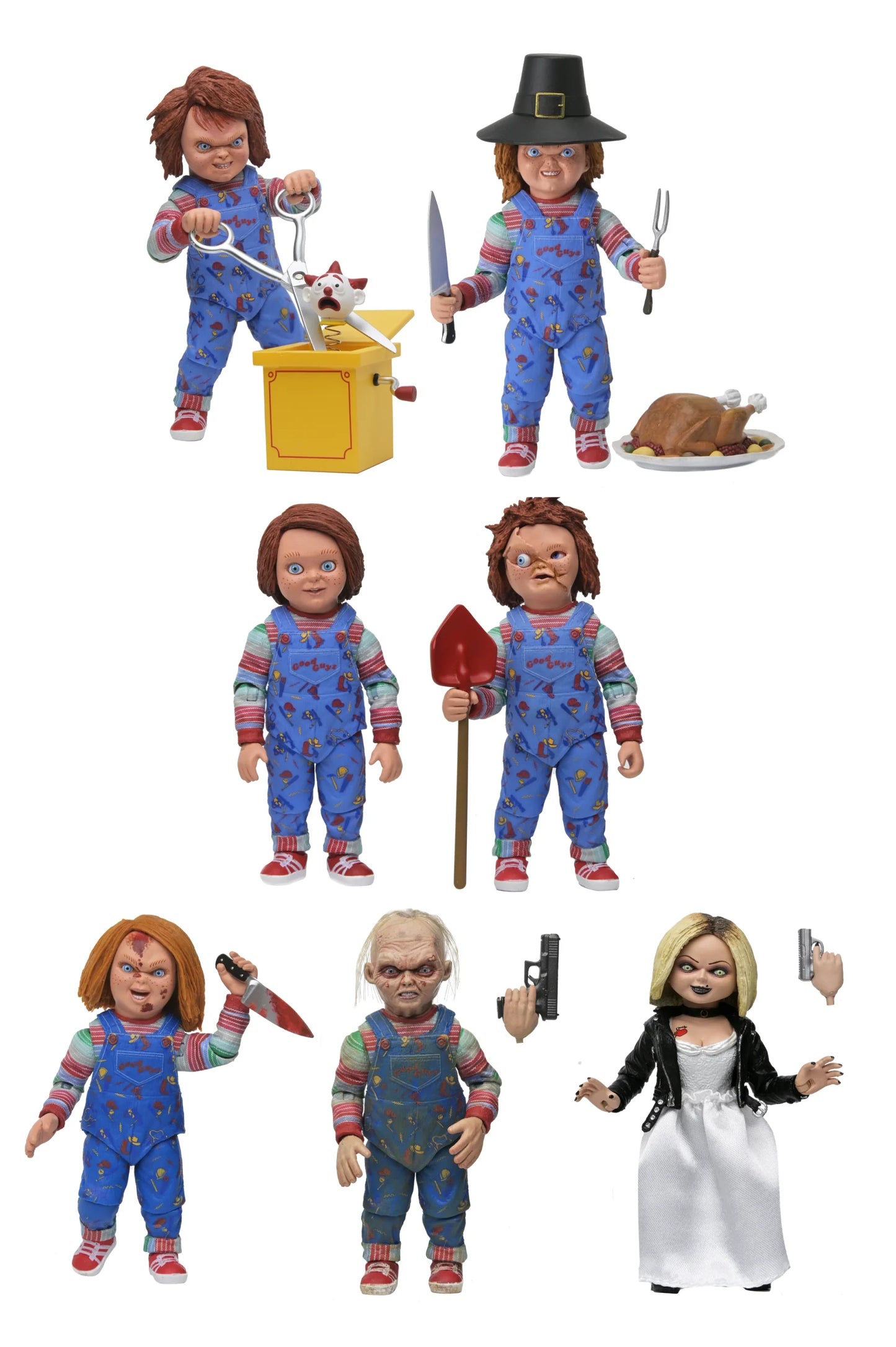 NECA Chucky (TV Series) – Good Guy 7″ Scale Action Figure Blind Box Series 2 (1 Blind Box)
