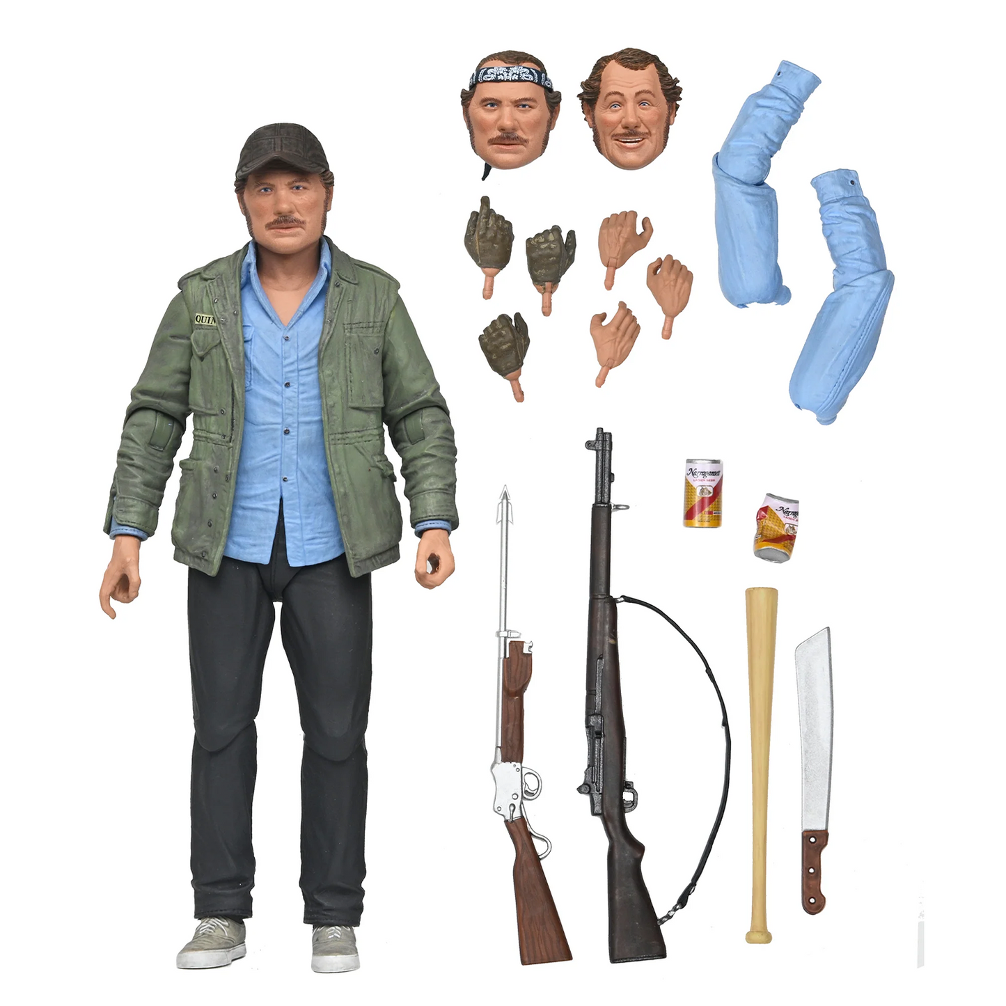 NECA Jaws – Sam Quint 50th Anniversary Ultimate 7″ Scale Action Figure