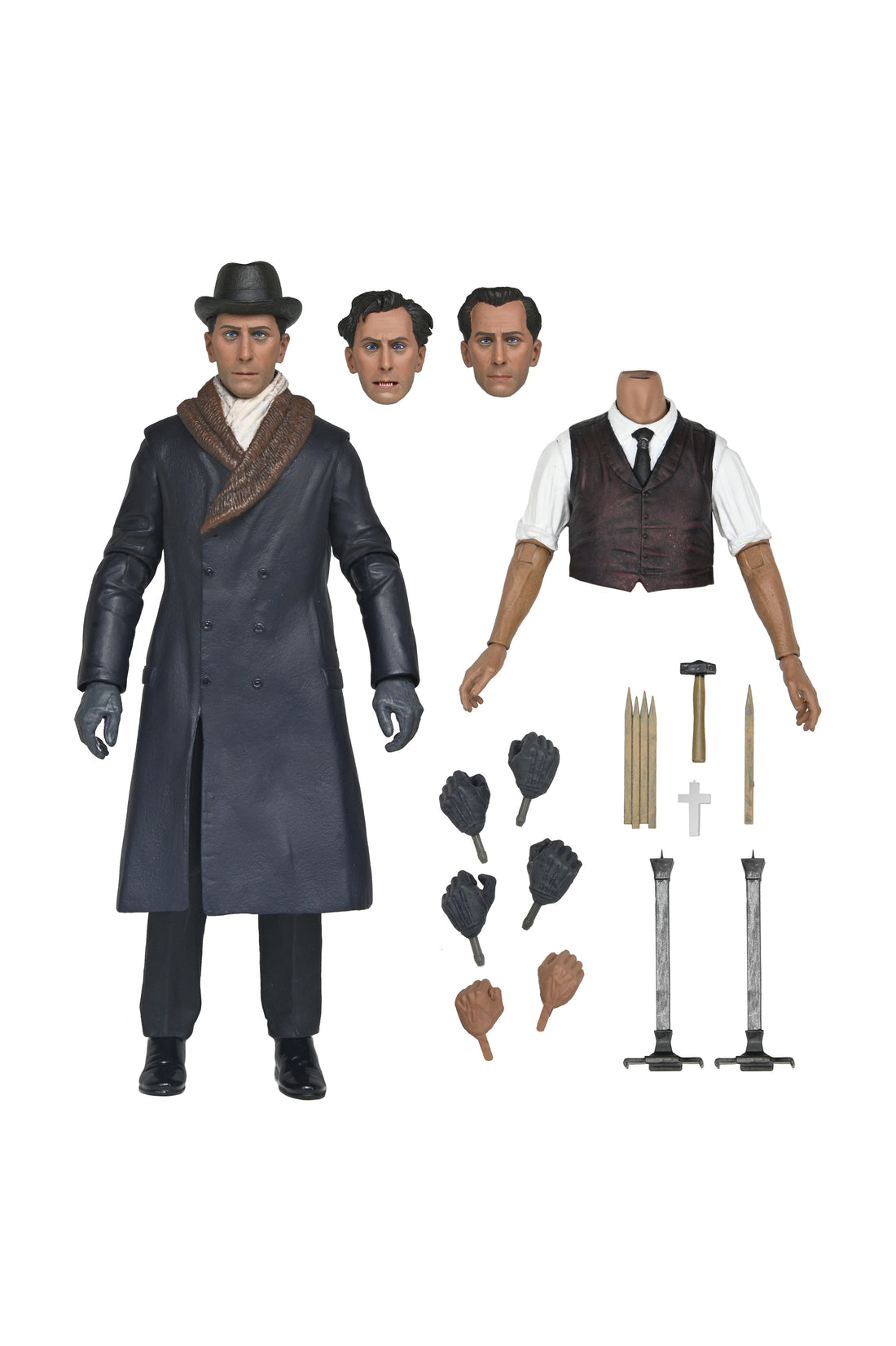NECA Hammer House of Horror - Horror of Dracula 1958 Van Helsing Figure