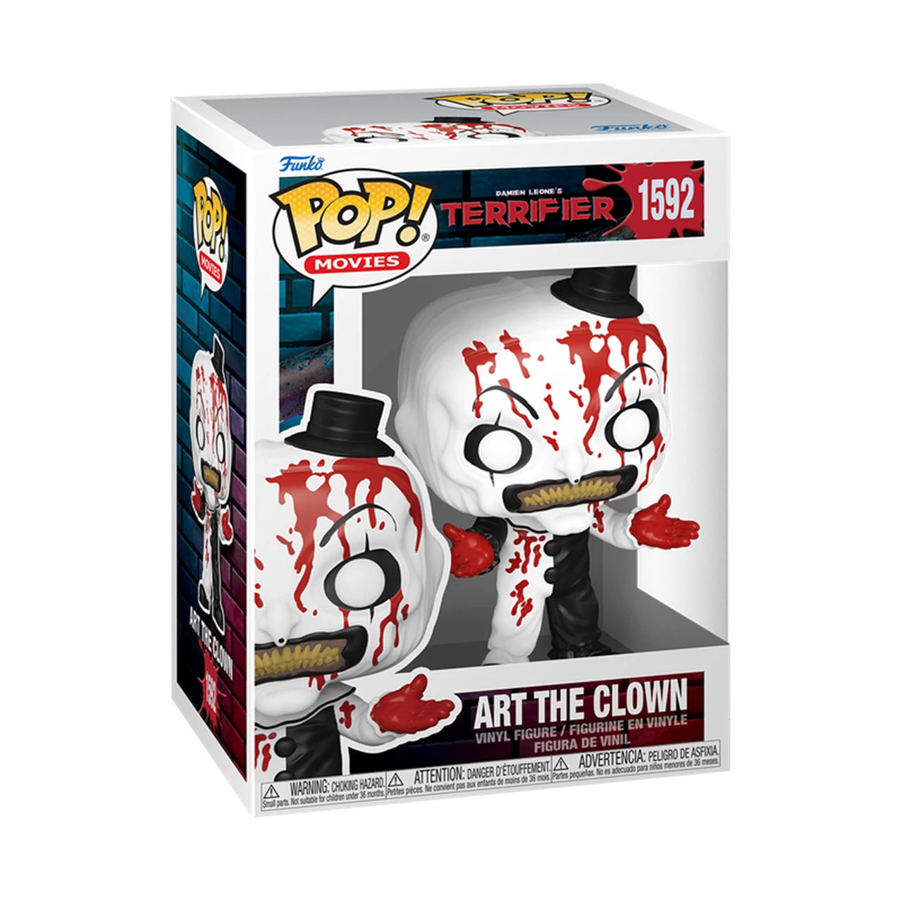 Bloody Art The Clown 1592 Terrifier Funko Pop Vinyl