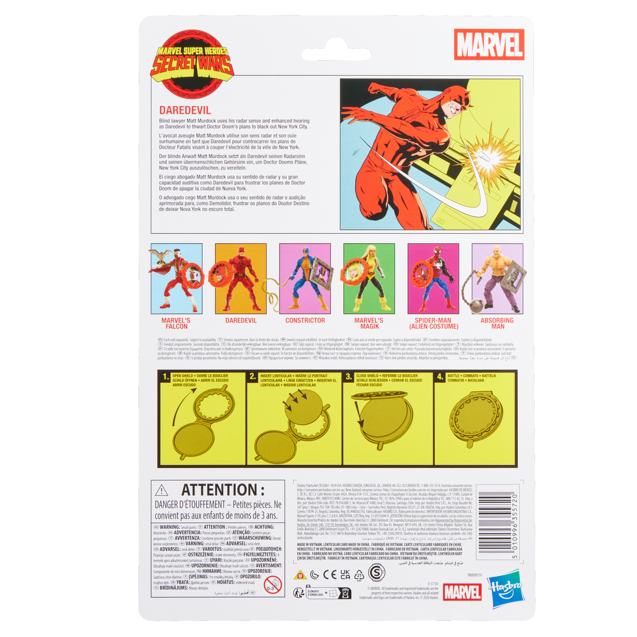 Marvel Legends Series Secret Wars Daredevil