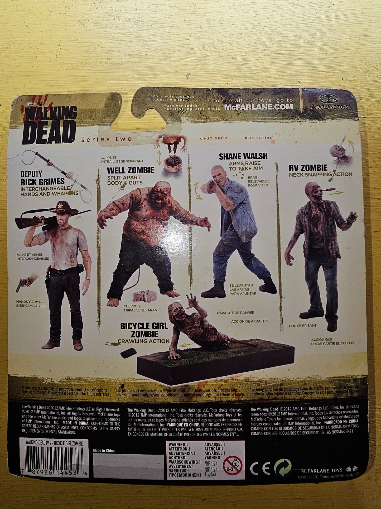 Mcfarlane The Walking Dead Bicycle Girl