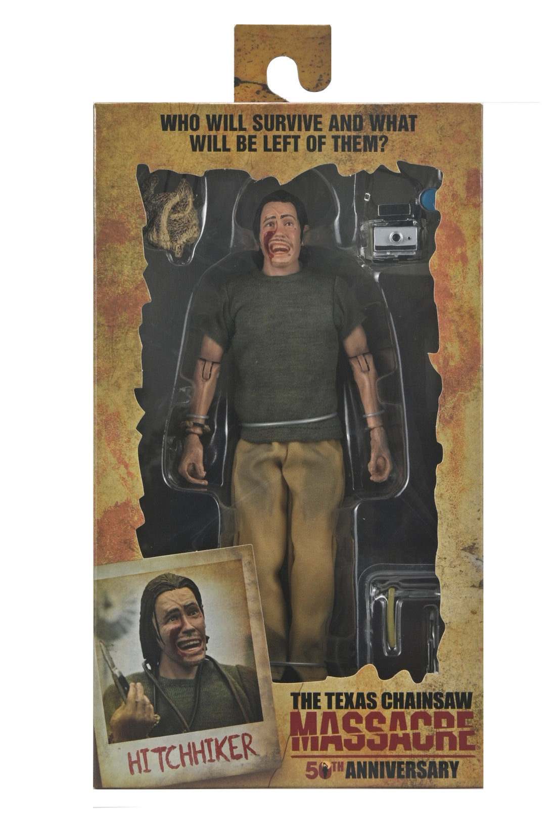 Texas Chainsaw Massacre: 50th Anniversary: Clothed Action Figure: The Hitchhiker