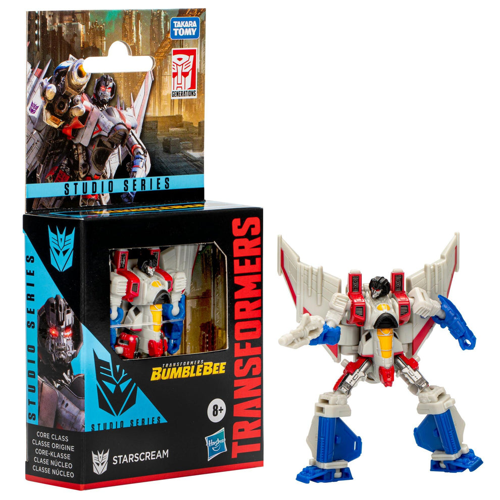 Transformers Studio Series Core Class Action Figure - Starscream (Bumblebee Movie)