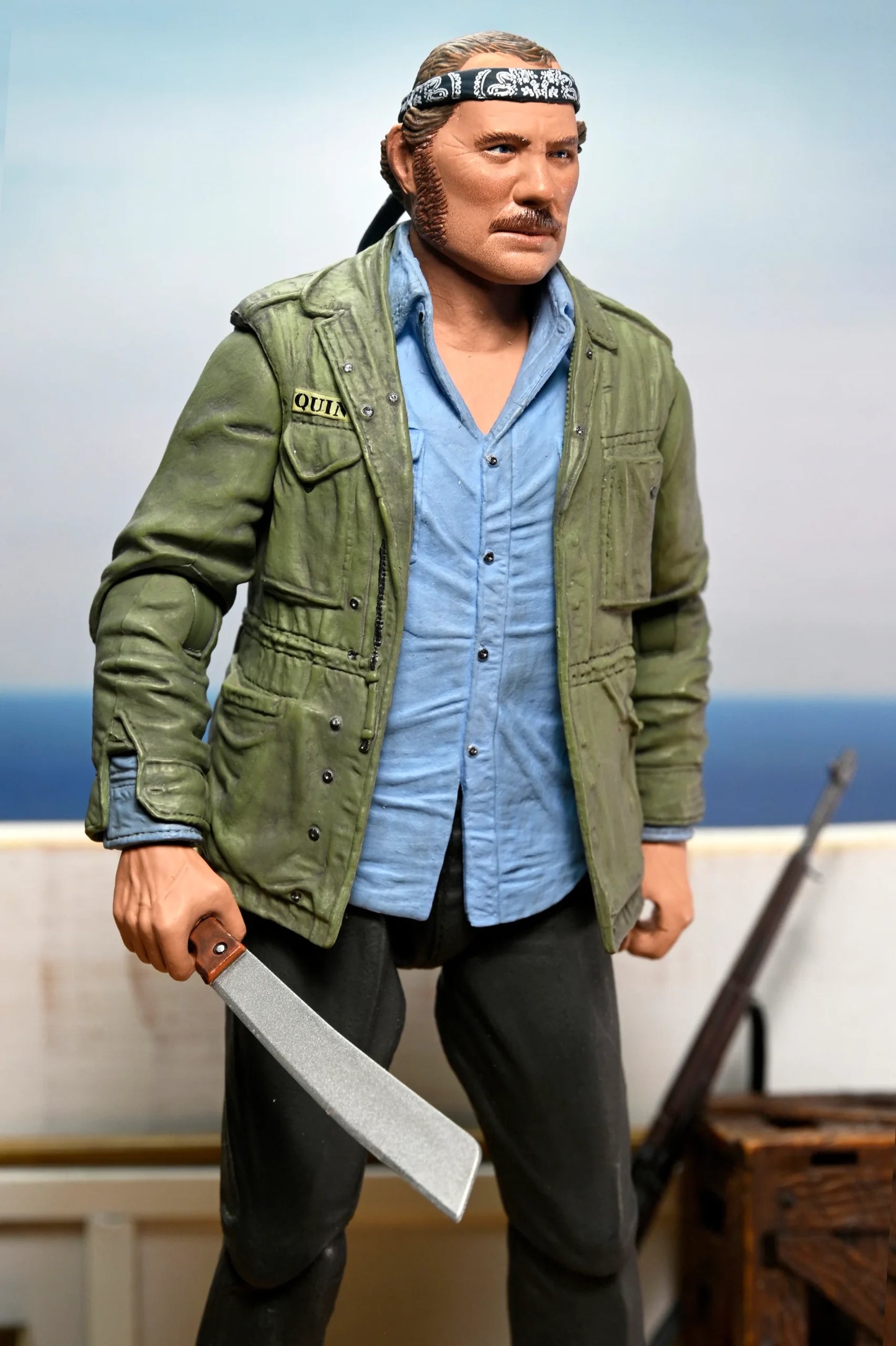 NECA Jaws – Sam Quint 50th Anniversary Ultimate 7″ Scale Action Figure