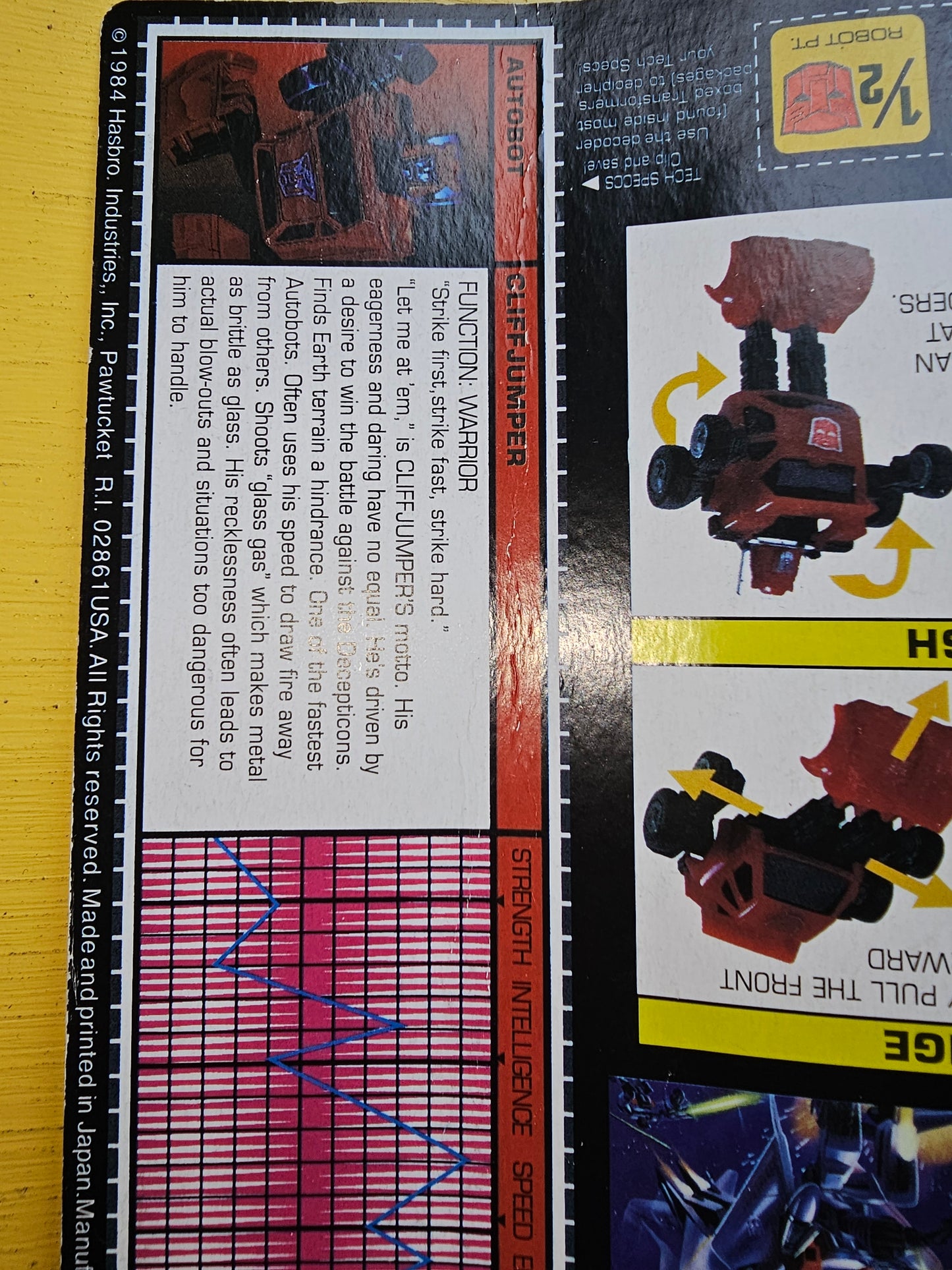 Transformers Cliffjumper KO Version