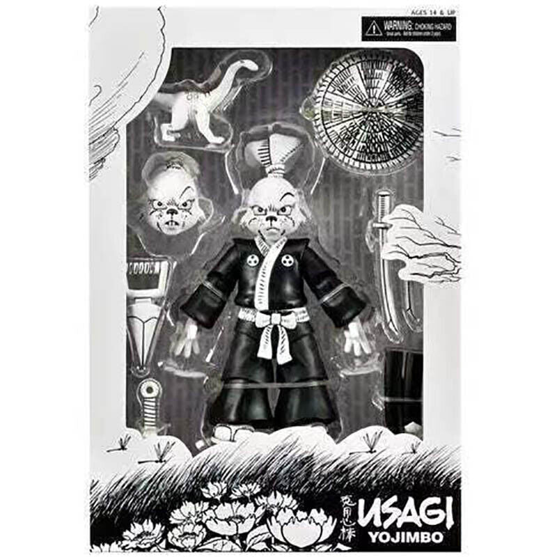 TMNT Samurai Usagi Yojimbo Black/White Figure