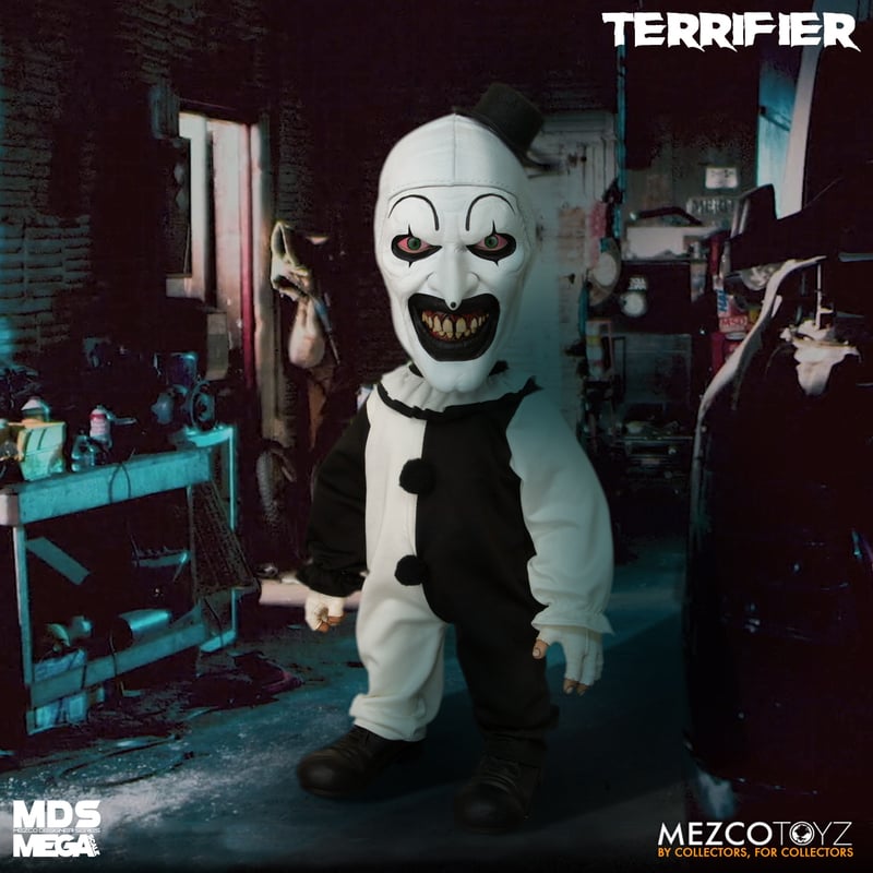 Terrifier Art The Clown 15" MDS Mega Scale Figure With Sound