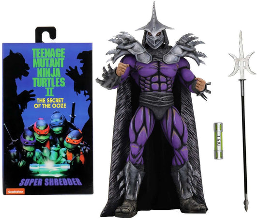 NECA TEENAGE MUTANT NINJA TURTLES 7” INCH SCALE ACTION FIGURE – DELUXE SUPER SHREDDER (SECRET OF THE OOZE)