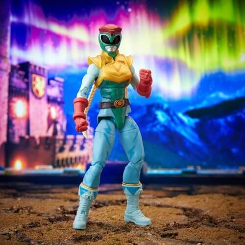 Power Rangers X Street Fighter Lightning Collection Morphed Cammy Stinging Crane Ranger 6-Inch Action Figure