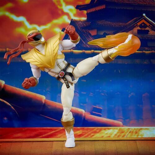 Power Rangers X Street Fighter Lightning Collection Morphed Ryu Crimson Hawk Ranger 6-Inch Action Figure