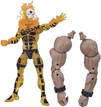 Marvel Legends Age Of Apocalypse Sunfire 6 Inch Action Figure (Imperfect stock - creases on the back of card)