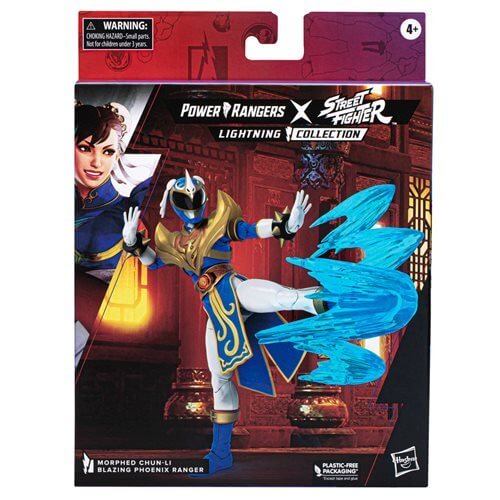 Power Rangers X Street Fighter Lightning Collection Morphed Chun-Li Blazing Phoenix Ranger 6-Inch Action Figure